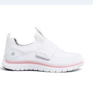 Anodyne No45 Sport Jogger White Pink Orthopedic Walking Shoes Sneakers